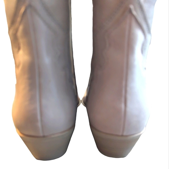 Marc Fisher Hilaria Pointed Toe Western Taupe Boot ...Size 9 - Picture 7 of 9